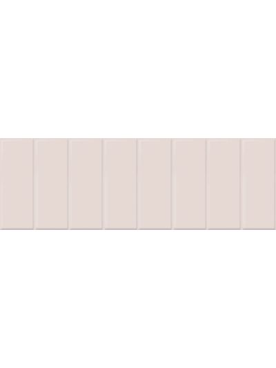 Настенная плитка декор Роса Рок 1064-0366 розовый полосы