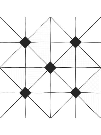 Керамогранит декор Домино 6032-0434 геометрия