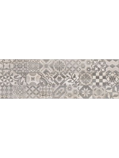 Настенная плитка декор2 Альбервуд 1664-0166 20x60 белая