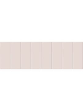 Настенная плитка декор Роса Рок 1064-0366 розовый полосы